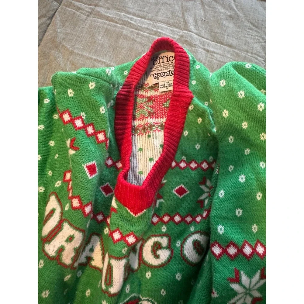 Tipsy elves the office Christmas Sweater‎